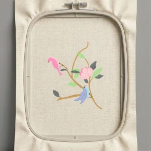 Дизайн машинной вышивки. Птицы (Размер 100x122мм). Форматы: DST PES JEF VP3 EXP XXX . Стежков: 7839