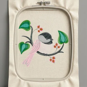 Дизайн машинной вышивки. Птицы (Размер 98x92мм). Форматы: DST PES JEF VP3 EXP XXX . Стежков: 15641
