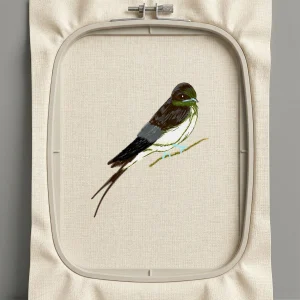 Дизайн машинной вышивки. Птицы (Размер 117x134мм). Форматы: DST PES JEF VP3 EXP XXX . Стежков: 11097