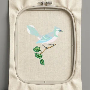 Дизайн машинной вышивки. Птицы (Размер 135x149мм). Форматы: DST PES JEF VP3 EXP XXX . Стежков: 18403