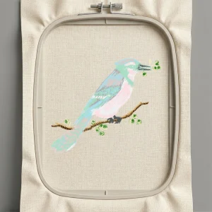 Дизайн машинной вышивки. Птицы (Размер 114x99мм). Форматы: DST PES JEF VP3 EXP XXX . Стежков: 11142