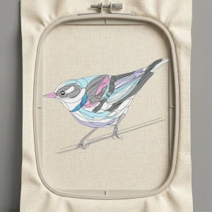 Дизайн машинной вышивки. Птицы (Размер 250x189мм). Форматы: DST PES JEF VP3 EXP XXX . Стежков: 37578