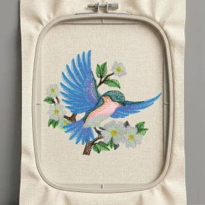 Дизайн машинной вышивки. Птицы (Размер 98x87мм). Форматы: DST PES JEF VP3 EXP XXX . Стежков: 21433