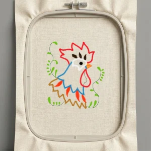 Дизайн машинной вышивки. Птицы (Размер 86x100мм). Форматы: DST PES JEF VP3 EXP XXX . Стежков: 7267