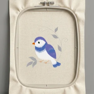 Дизайн машинной вышивки. Птицы (Размер 91x94мм). Форматы: DST PES JEF VP3 EXP XXX . Стежков: 4415