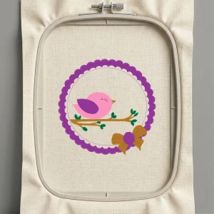 Дизайн машинной вышивки. Птицы (Размер 135x134мм). Форматы: DST PES JEF VP3 EXP XXX . Стежков: 9809