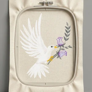 Дизайн машинной вышивки. Птицы (Размер 78x97мм). Форматы: DST PES JEF VP3 EXP XXX . Стежков: 8255