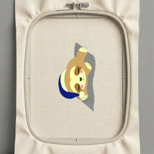 Дизайн машинной вышивки. Животные (Размер 81x150мм). Форматы: DST PES JEF VP3 EXP XXX . Стежков: 17624