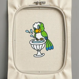 Дизайн машинной вышивки. Птицы (Размер 77x97мм). Форматы: DST PES JEF VP3 EXP XXX . Стежков: 23358