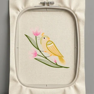 Дизайн машинной вышивки. Птицы (Размер 125x117мм). Форматы: DST PES JEF VP3 EXP XXX . Стежков: 7229