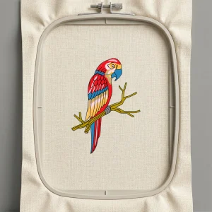 Дизайн машинной вышивки. Птицы (Размер 59x83мм). Форматы: DST PES JEF VP3 EXP XXX . Стежков: 7435