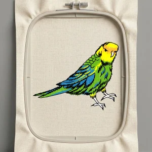 Дизайн машинной вышивки. Птицы (Размер 61x49мм). Форматы: DST PES JEF VP3 EXP XXX . Стежков: 3289