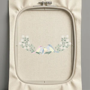 Дизайн машинной вышивки. Птицы (Размер 179x68мм). Форматы: DST PES JEF VP3 EXP XXX . Стежков: 9821