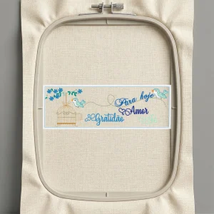 Дизайн машинной вышивки. Птицы (Размер 204x71мм). Форматы: DST PES JEF VP3 EXP XXX . Стежков: 18825