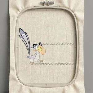 Дизайн машинной вышивки. Птицы (Размер 239x159мм). Форматы: DST PES JEF VP3 EXP XXX . Стежков: 11191