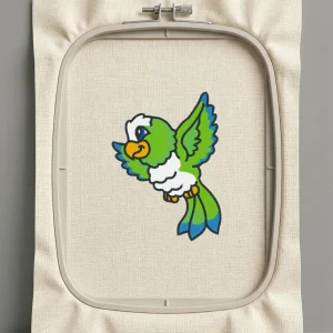 Дизайн машинной вышивки. Птицы (Размер 71x97мм). Форматы: DST PES JEF VP3 EXP XXX . Стежков: 20387