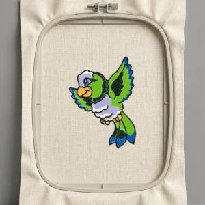 Дизайн машинной вышивки. Птицы (Размер 65x89мм). Форматы: DST PES JEF VP3 EXP XXX . Стежков: 8936