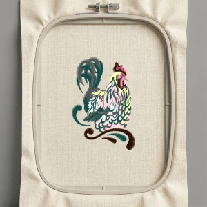 Дизайн машинной вышивки. Птицы (Размер 65x96мм). Форматы: DST PES JEF VP3 EXP XXX . Стежков: 12174