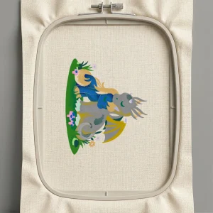 Дизайн машинной вышивки. Птицы (Размер 169x198мм). Форматы: DST PES JEF VP3 EXP XXX . Стежков: 63401