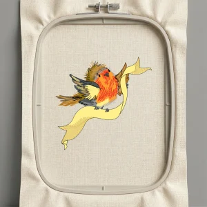 Дизайн машинной вышивки. Птицы (Размер 128x124мм). Форматы: DST PES JEF VP3 EXP XXX . Стежков: 17934