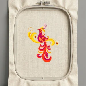 Дизайн машинной вышивки. Птицы (Размер 79x98мм). Форматы: DST PES JEF VP3 EXP XXX . Стежков: 8396