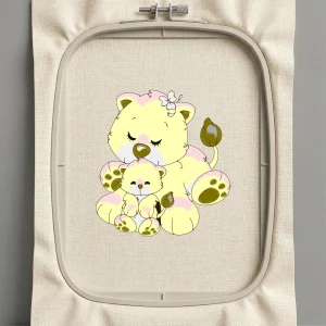 Дизайн машинной вышивки. Животные (Размер 122x133мм). Форматы: DST PES JEF VP3 EXP XXX . Стежков: 28027