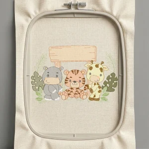 Дизайн машинной вышивки. Животные (Размер 120x80мм). Форматы: DST PES JEF VP3 EXP XXX . Стежков: 15911