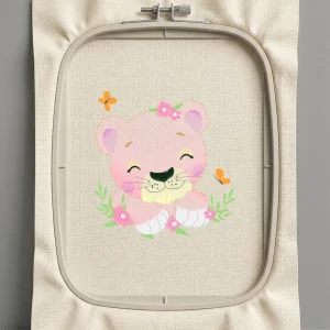 Дизайн машинной вышивки. Животные (Размер 133x140мм). Форматы: DST PES JEF VP3 EXP XXX . Стежков: 17348