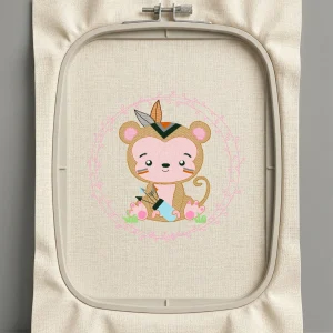 Дизайн машинной вышивки. Животные (Размер 97x92мм). Форматы: DST PES JEF VP3 EXP XXX . Стежков: 11727