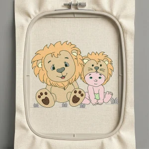 Дизайн машинной вышивки. Животные (Размер 100x75мм). Форматы: DST PES JEF VP3 EXP XXX . Стежков: 10577