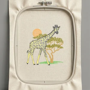 Дизайн машинной вышивки. Животные (Размер 145x158мм). Форматы: DST PES JEF VP3 EXP XXX . Стежков: 19465