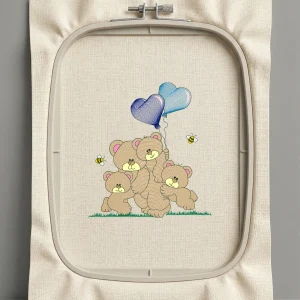 Дизайн машинной вышивки. Животные (Размер 121x132мм). Форматы: DST PES JEF VP3 EXP XXX . Стежков: 11366