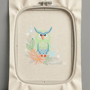 Дизайн машинной вышивки. Птицы (Размер 195x186мм). Форматы: DST PES JEF VP3 EXP XXX . Стежков: 21689