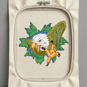 Дизайн машинной вышивки. Птицы (Размер 89x81мм). Форматы: DST PES JEF VP3 EXP XXX . Стежков: 21912