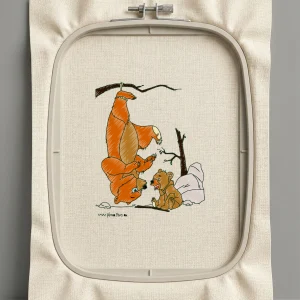 Дизайн машинной вышивки. Животные (Размер 68x84мм). Форматы: DST PES JEF VP3 EXP XXX . Стежков: 10749