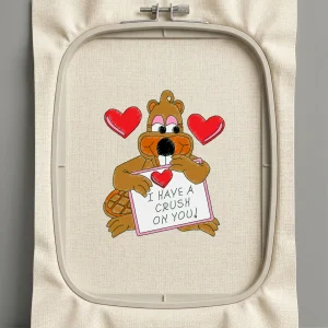 Дизайн машинной вышивки. Любовь (Размер 69x84мм). Форматы: DST PES JEF VP3 EXP XXX . Стежков: 11487