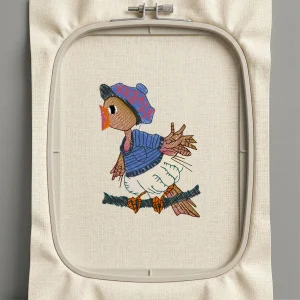 Дизайн машинной вышивки. Птицы (Размер 58x77мм). Форматы: DST PES JEF VP3 EXP XXX . Стежков: 8357