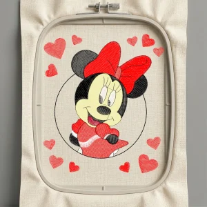 Дизайн машинной вышивки. Любовь (Размер 128x148мм). Форматы: DST PES JEF VP3 EXP XXX . Стежков: 23584