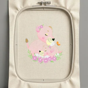 Дизайн машинной вышивки. Животные (Размер 149x160мм). Форматы: DST PES JEF VP3 EXP XXX . Стежков: 21199