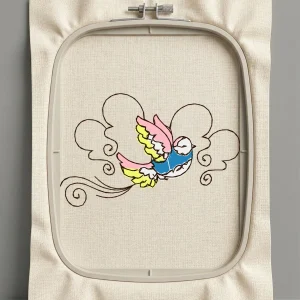 Дизайн машинной вышивки. Птицы (Размер 68x43мм). Форматы: DST PES JEF VP3 EXP XXX . Стежков: 3338