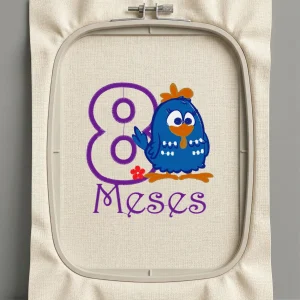 Дизайн машинной вышивки. Птицы (Размер 102x108мм). Форматы: DST PES JEF VP3 EXP XXX . Стежков: 24560