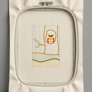 Дизайн машинной вышивки. Птицы (Размер 198x298мм). Форматы: DST PES JEF VP3 EXP XXX . Стежков: 33828