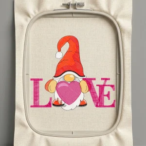 Дизайн машинной вышивки. Любовь (Размер 131x115мм). Форматы: DST PES JEF VP3 EXP XXX . Стежков: 20681