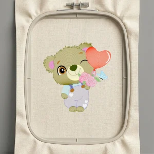 Дизайн машинной вышивки. Любовь (Размер 159x163мм). Форматы: DST PES JEF VP3 EXP XXX . Стежков: 21571