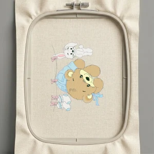 Дизайн машинной вышивки. Животные (Размер 128x169мм). Форматы: DST PES JEF VP3 EXP XXX . Стежков: 17677