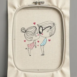 Дизайн машинной вышивки. Любовь (Размер 99x97мм). Форматы: DST PES JEF VP3 EXP XXX . Стежков: 3850