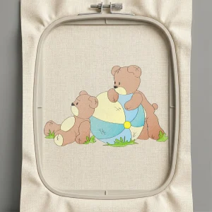 Дизайн машинной вышивки. Животные (Размер 178x117мм). Форматы: DST PES JEF VP3 EXP XXX . Стежков: 16402