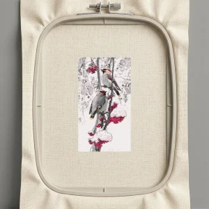 Дизайн машинной вышивки. Птицы (Размер 196x351мм). Форматы: DST PES JEF VP3 EXP XXX . Стежков: 217106