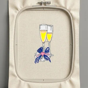 Дизайн машинной вышивки. Любовь (Размер 47x95мм). Форматы: DST PES JEF VP3 EXP XXX . Стежков: 10475