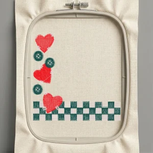 Дизайн машинной вышивки. Любовь (Размер 98x98мм). Форматы: DST PES JEF VP3 EXP XXX . Стежков: 13740